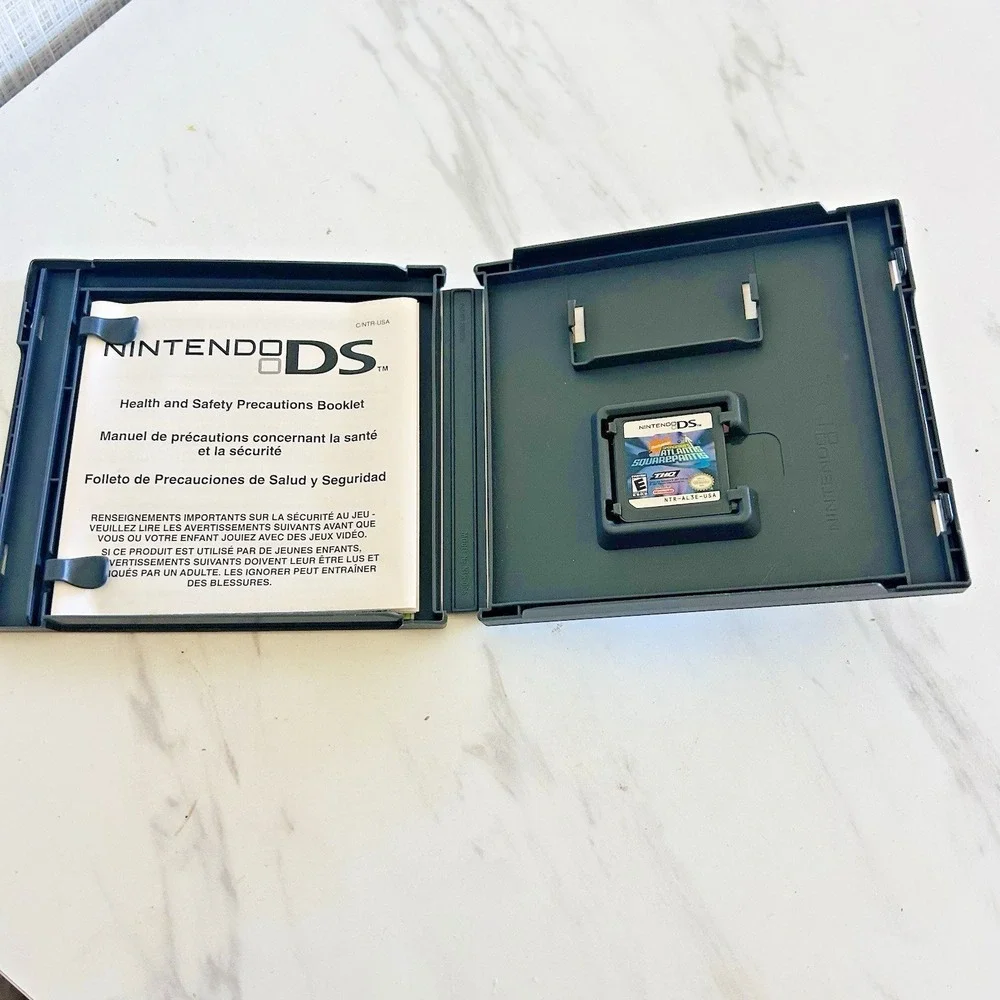 Spongebob's Atlantis Squarepantis - Nintendo DS Game with Manual Squarepants UU